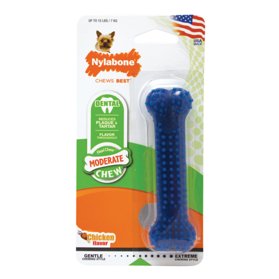 Εικόνα της Nylabone Κόκκαλο Dog Dental Chew Chicken Toy