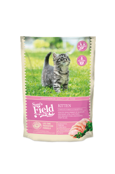 Εικόνα της Sam’s Field Kitten Κοτόπουλο 400gr