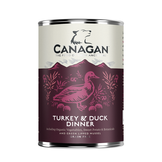 Εικόνα της Canagan Can - Turkey & Duck Dinner For Dogs 400gr