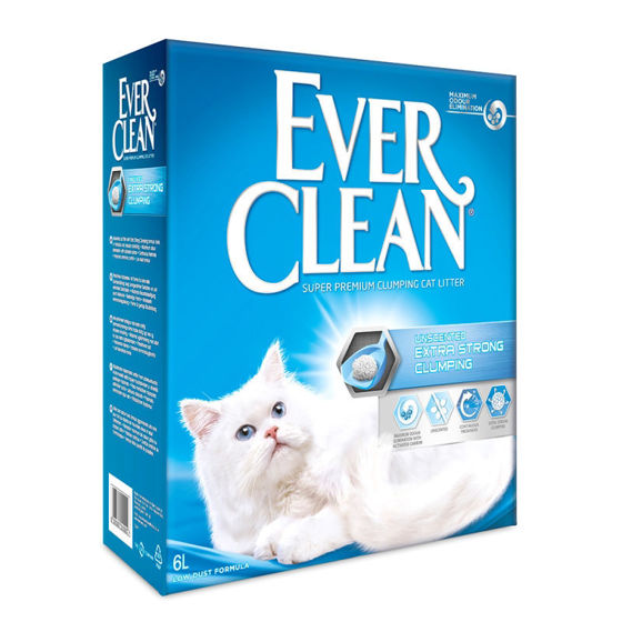 Εικόνα της Everclean Extra Strong Clumping Unscented 6L