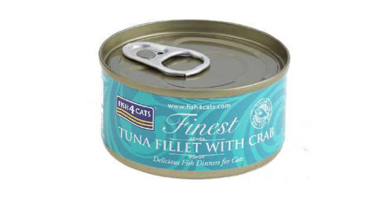 Εικόνα της Fish4Cat Φιλέτο Τόνου Με Καβούρι 70gr