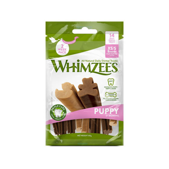 Εικόνα της Whimzees Puppy Dental Care XS/S (28τμχ)
