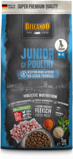 Εικόνα της Belcando Junior GF Poultry 1kg