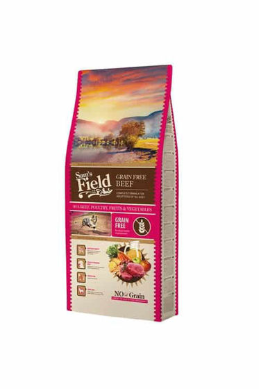 Εικόνα της Sam's Field Grain Free Beef 2,5kg