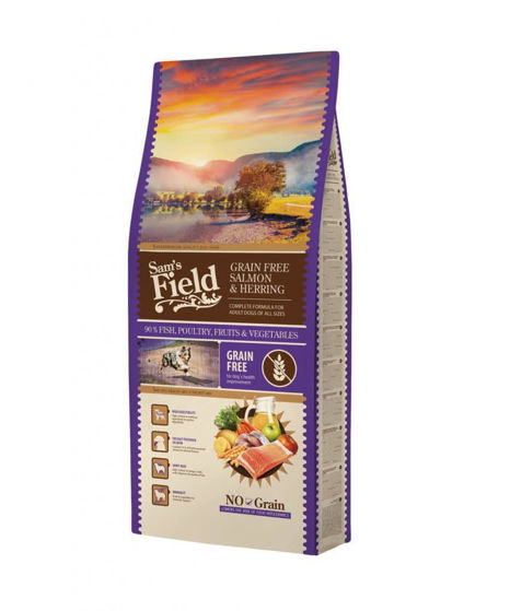 Εικόνα της Sam's Field Grain Free Salmon 2,5kg