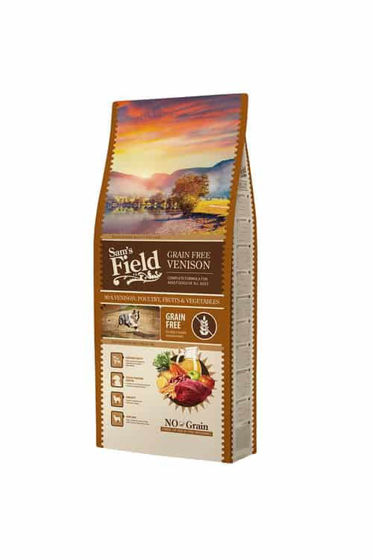 Εικόνα της Sam's Field Grain Free Venison 2,5kg