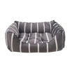 Εικόνα της Rosewood Κρεββάτι Grey Velvet Stripes 57cm