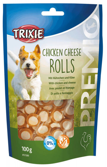 Εικόνα της Trixie Premio Chicken Cheese Rolls 100gr