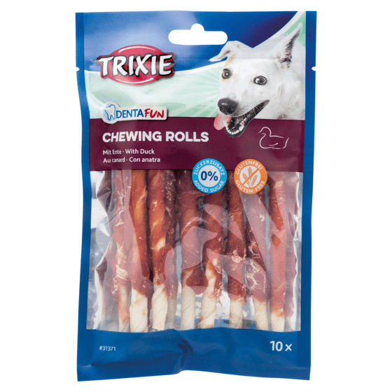 Εικόνα της Trixie Denta Fun Duck Rolls 80gr (10τμχ)
