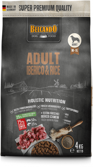 Εικόνα της Belcando Adult Iberico & Rice 4kg