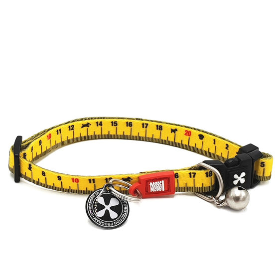 Εικόνα της Max & Molly Περιλαιμιο Γάτας Ruler (22-35cm - 10mm)