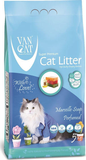 Εικόνα της Van Cat Clumping Marseille (Αρωματική) 5kg