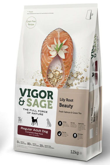 Εικόνα της Vigor & Sage Lily Root Beauty Regular Adult Dog 12kg