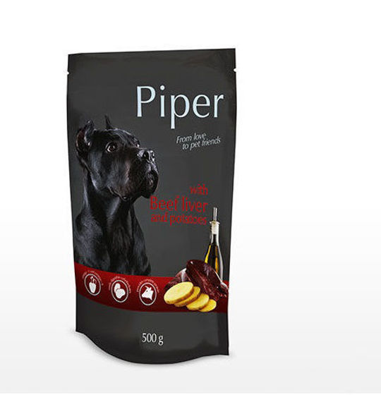 Εικόνα της Piper Adult Συκώτι Βοδινού & Πατάτα 500gr
