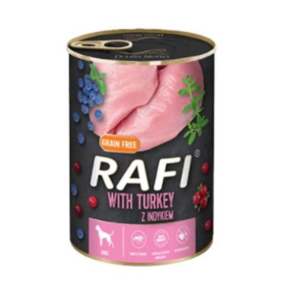 Εικόνα της Rafi Adult Grain Free Με Γαλοπούλα 400gr