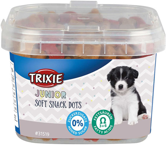 Εικόνα της Trixie Μαλακές Λιχουδιές Junior Dots 140gr