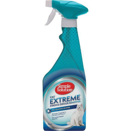 Εικόνα της Simple Solution Extreme Stain & Odour Remover Για Γάτες 500ml