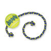 Εικόνα της Kong Squeakair Tennis with rope Medium