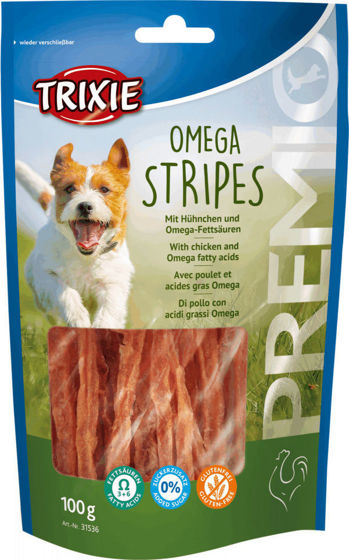 Εικόνα της Trixie Premio Chicken Omega Stripes 100gr