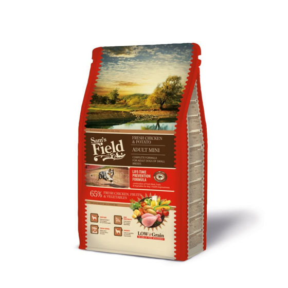 Εικόνα της Sam's Field Adult Mini Κοτόπουλο & Πατάτα 2,5kg