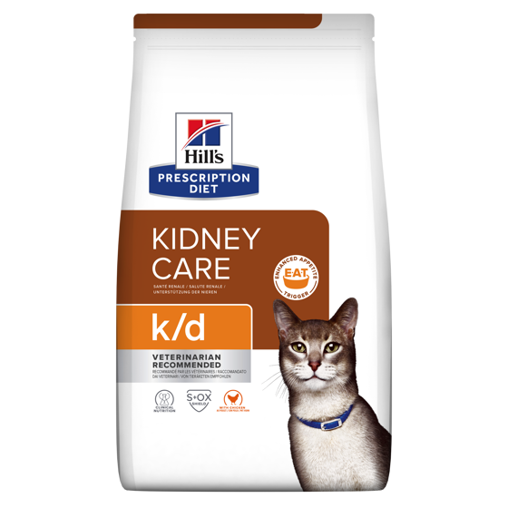 Εικόνα της Hill`s Prescription Diet k/d Feline Με Κοτόπουλο 400gr