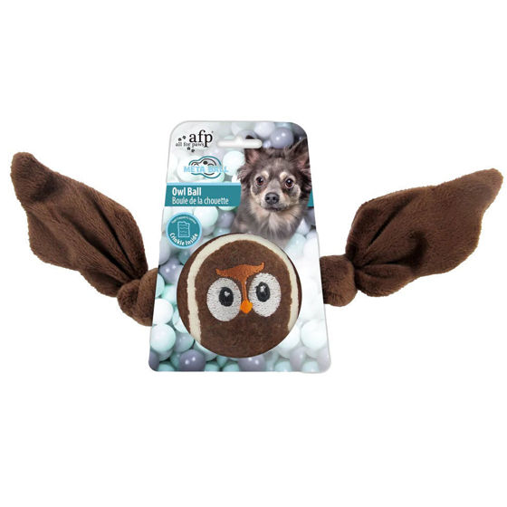 Εικόνα της All For Paws Παιχνίδι Σκύλου Meta Ball Owl Ball (20x14x1,5cm)