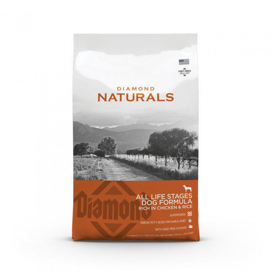 Εικόνα της Diamond Naturals All Stages Κοτόπουλο & Ρύζι 2kg