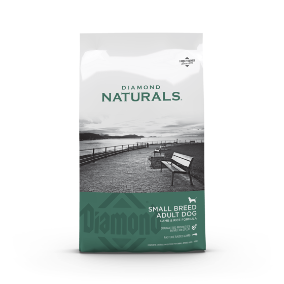 Εικόνα της Diamond Naturals Adult Small Breed Αρνί & Ρύζι 2kg