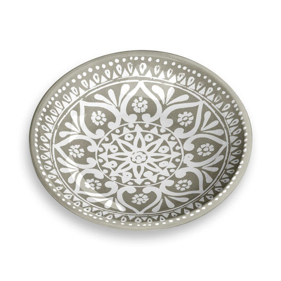 Εικόνα της TarHong Μπολ Γάτας Boho Medallion Taupe 177ml