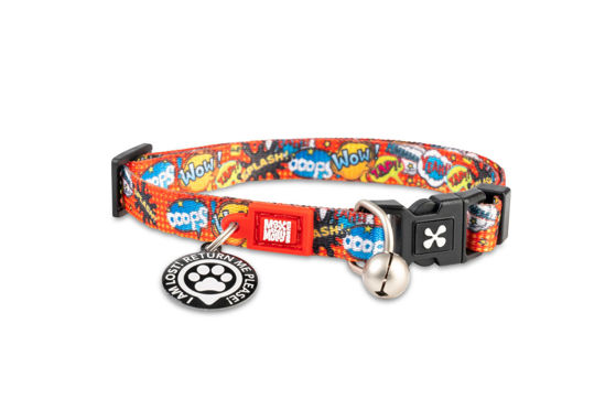 Εικόνα της Max & Molly Περιλαιμιο Γάτας Heroes (22-35cm - 10mm)