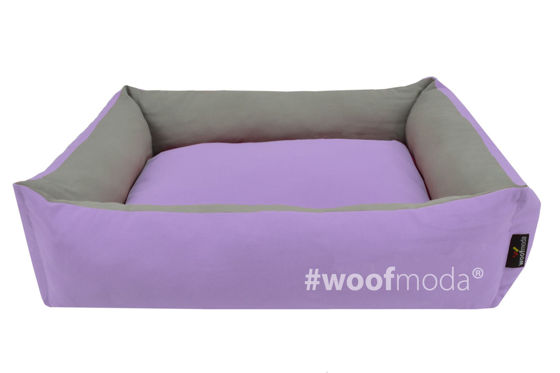 Εικόνα της Woofmoda Κρεββάτι Σκύλου Λιλά (53x46x16cm)