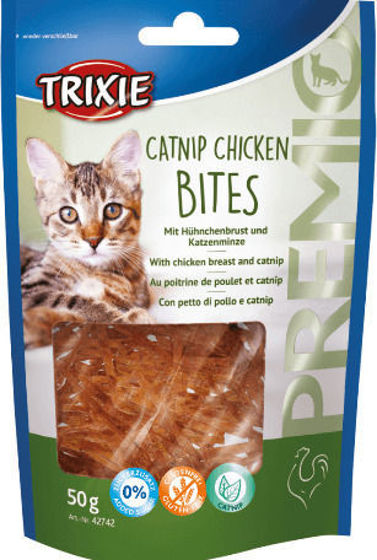 Εικόνα της Trixie Λιχουδιά Γάτας Premio Catnip & Κοτόπουλο 50gr