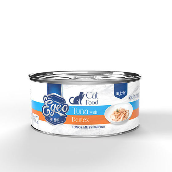 Εικόνα της Egeo Adult Τόνος Με Συναγρίδα 85gr