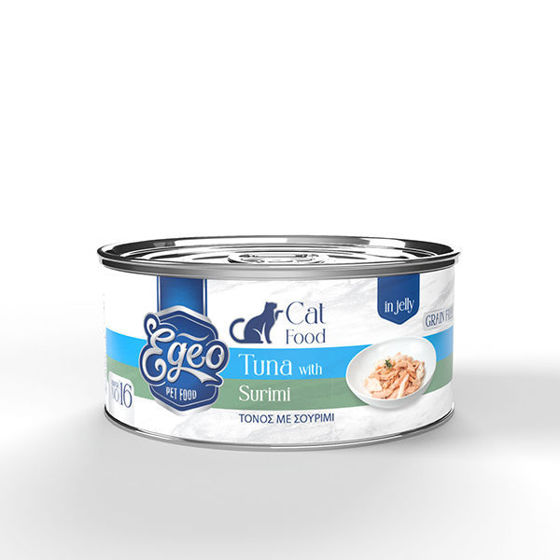 Εικόνα της Egeo Adult Τόνος Με Σουρίμι 85gr