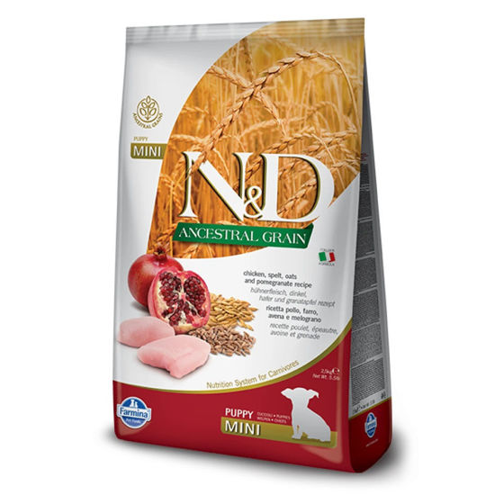 Εικόνα της N&D Low Grain Chicken & Pomegranate Puppy Mini 2,5kg