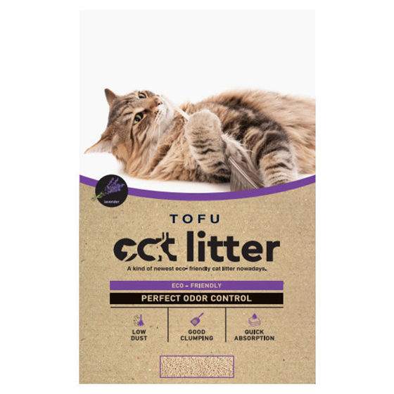 Εικόνα της Tofu Cat Litter Levander 2,5kg