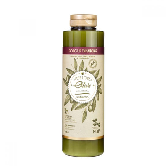 Εικόνα της PQP Σαμπουάν Σκύλου Olive Organic Color Enhancing 500ml