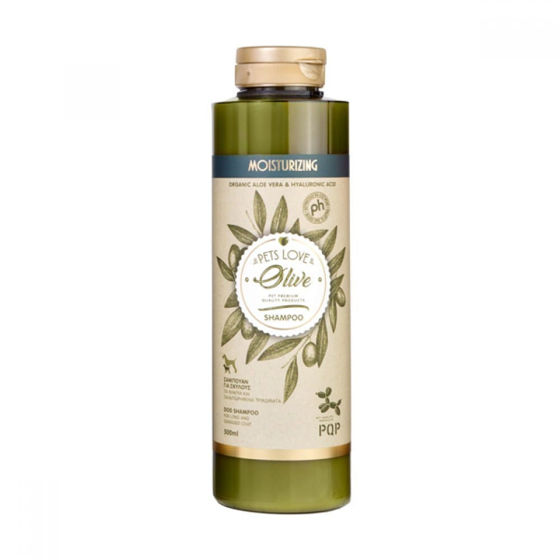 Εικόνα της PQP Σαμπουάν Σκύλου Olive Organic Ενυδάτωση & Ταλαιπωρημένο Τρίχωμα Moisturizing 500ml