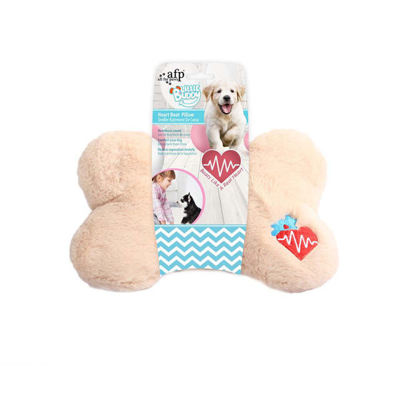 Εικόνα της All For Paws Παιχνίδι Σκύλου Little Buddy Heart Beat Pillow 27cm