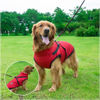 Εικόνα της Denik Αδιάβροχο Μπουφάν Σκύλου με Fleece Επένδυση & Ιμάντες Στήριξης Κόκκινο