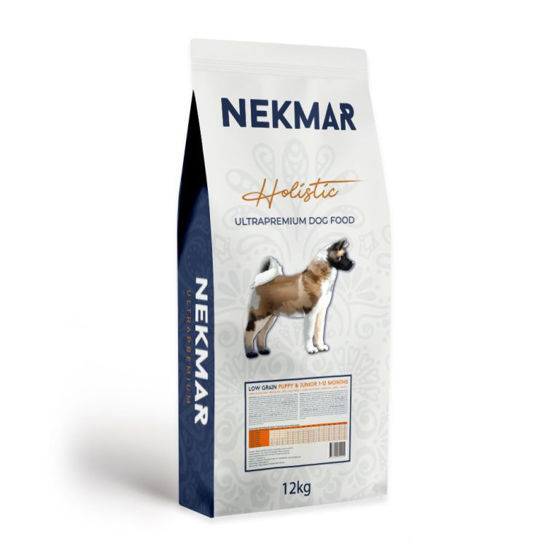 Εικόνα της Nekmar Low Grain Puppy & Junior 1-12 Months με Κοτόπουλο 12kg