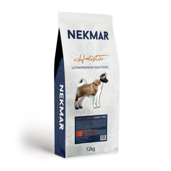 Εικόνα της Nekmar Puppy & Junior Grain Free Πάπια & Κοτόπουλο 12kg