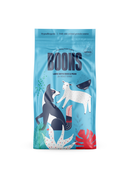 Εικόνα της Boons No Grain Adult Lamb 2kg