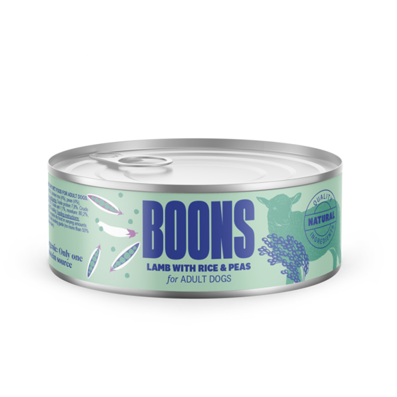 Εικόνα της Boons Adult Mini Lamb 185gr (10x185gr)