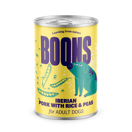 Εικόνα της Boons Adult Iberian Pork 400gr (6x400gr)