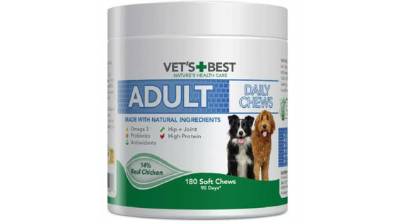 Εικόνα της Vet`s Best Adult Soft Chew 180tbs