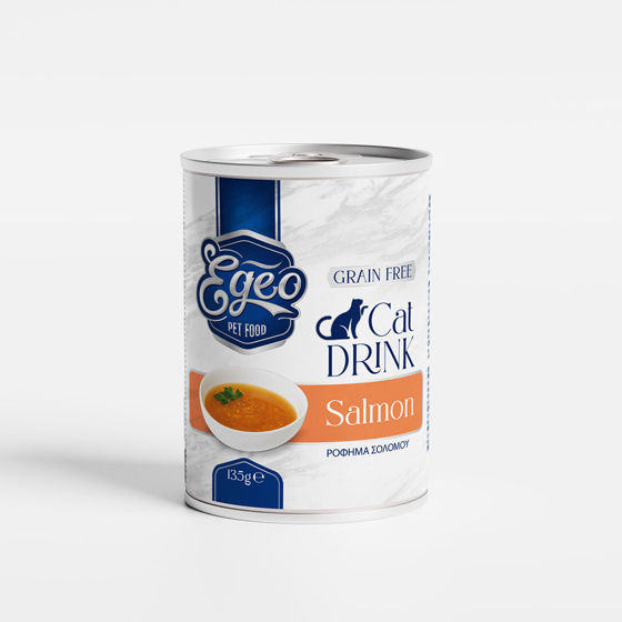 Εικόνα της Egeo Drink Για Γάτες Σολωμός 135gr