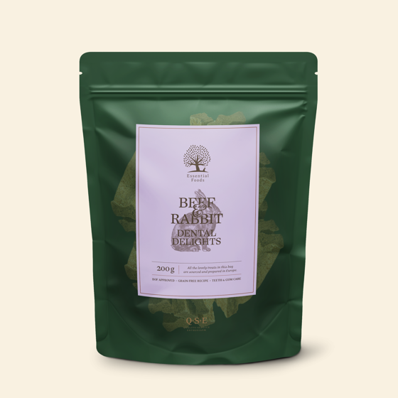 Εικόνα της Essential Grain Free Beef & Rabbit Dental Delights 200gr