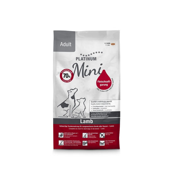 Εικόνα της Platinum Μαγειρευτή Ξηρά Τροφή Mini Adult Αρνί & Ρύζι 900gr