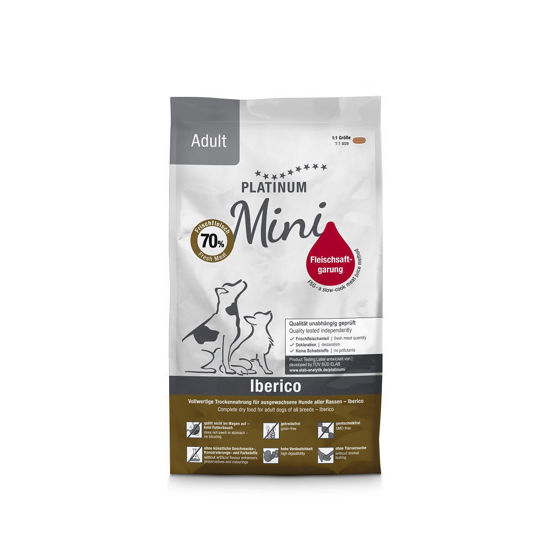 Εικόνα της Platinum Μαγειρευτή Ξηρά Τροφή Adult Mini Iberico & Λαχανικά 900gr